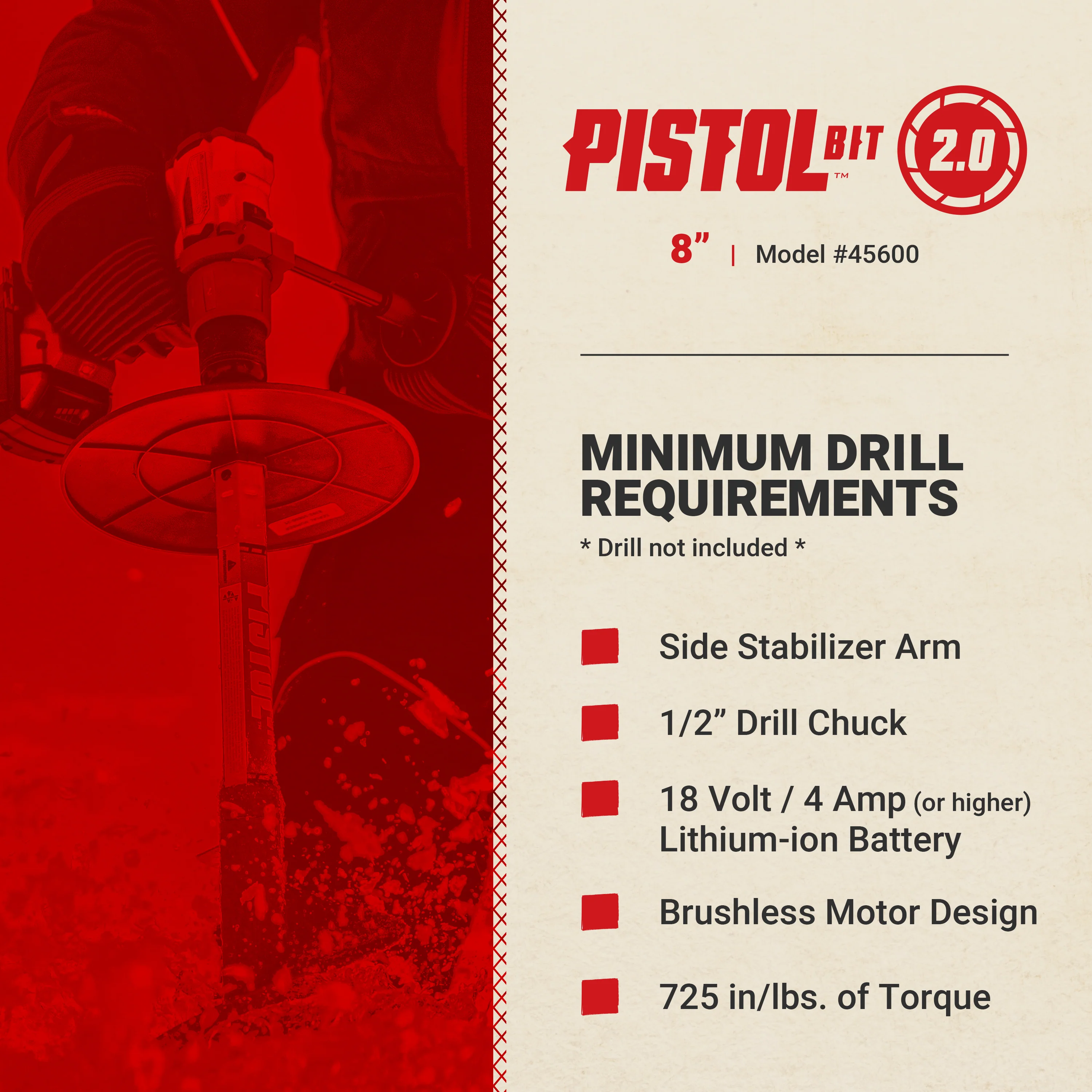8" Pistol Bit 2.0 - Image 10
