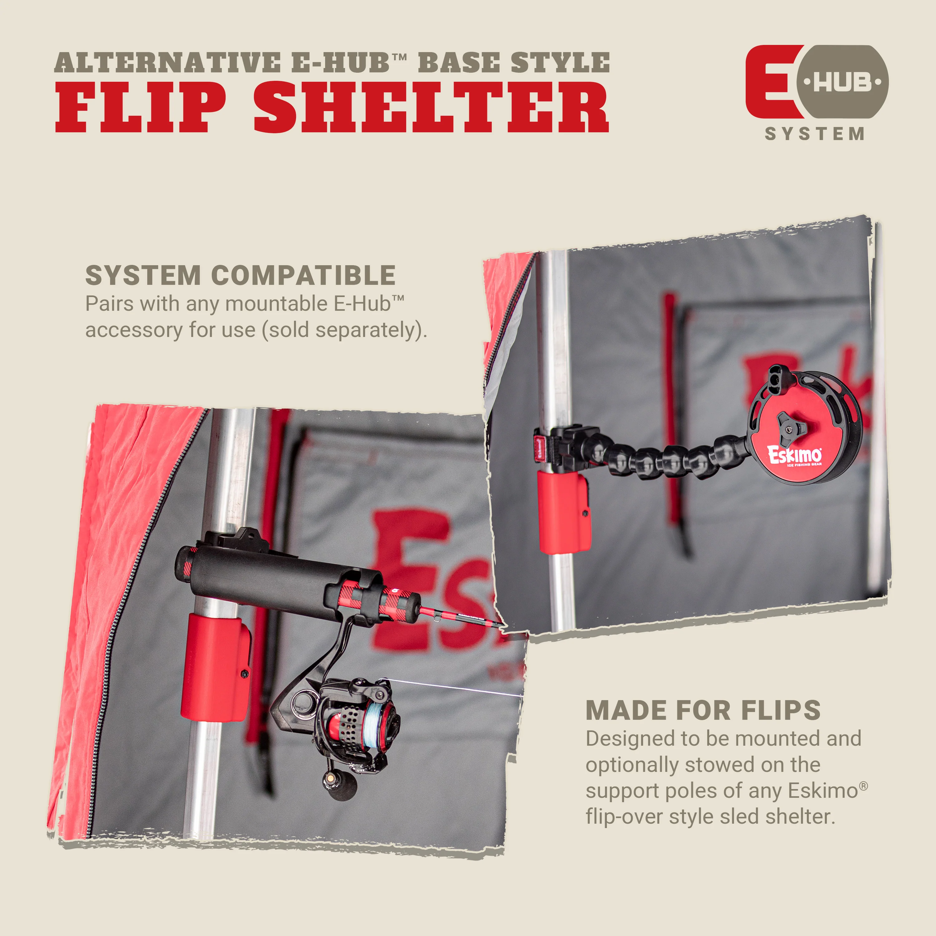 E-Hub Flip Shelter Base (2-Pack) - Image 4