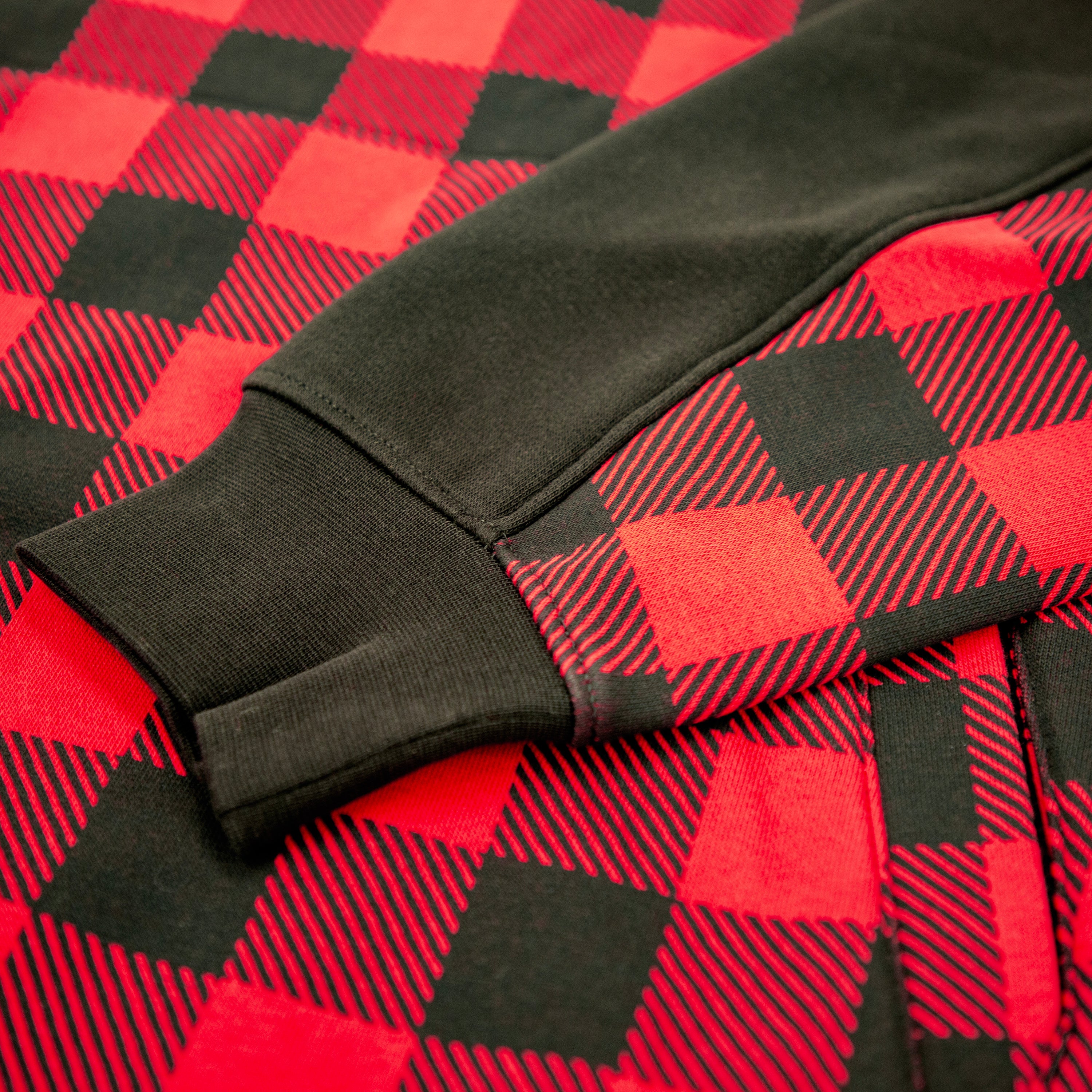 Retro Buffalo Plaid Hoodie - Image 6